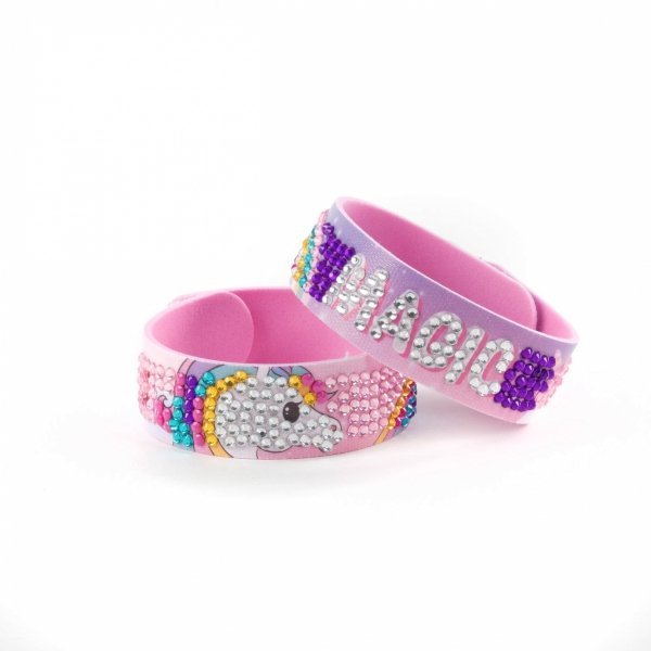 STWÓRZ DIAMENTOWE BRANSOLETKI UNICORN KIDEA DZIEWCZĘCY ZESTAW KREATYWNY