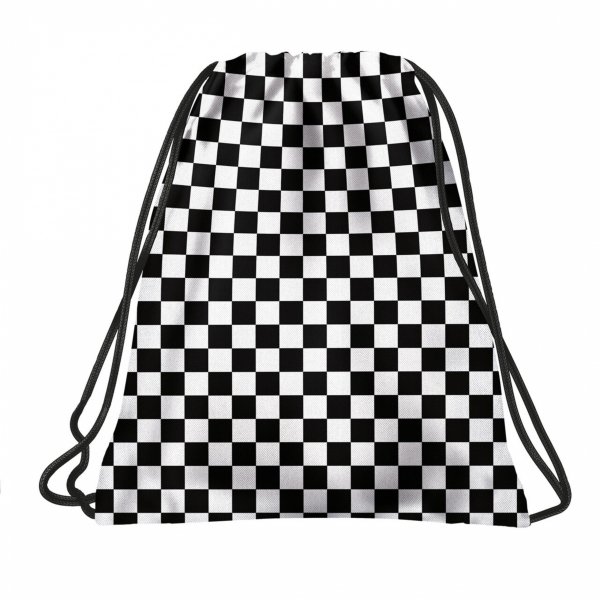 SZACHOWNICA PLECAK ZESTAW 3 ele MŁODZIEŻOWY BACKUP SZKOLNY KRATKA FIOLET