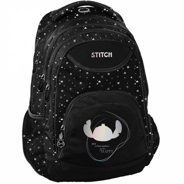 PLECAK STITCH BeUniq MŁODZIEŻOWY SZKOLNY KOMPLET 5el LILO STICH DZIEWCZĘCY