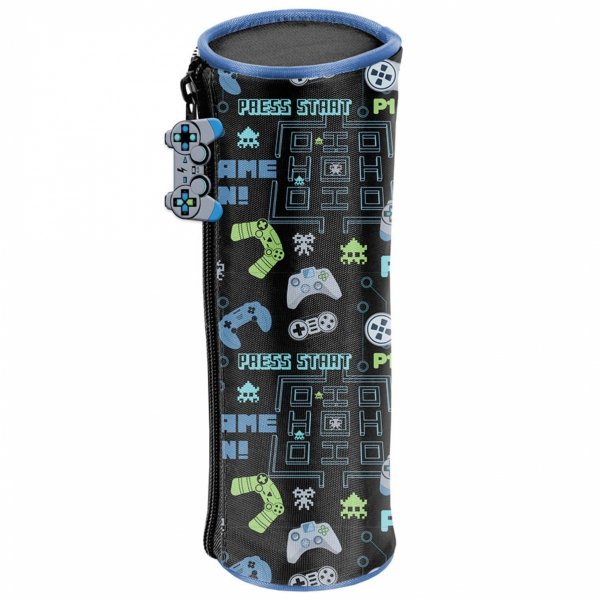 PLECAK NA KÓŁKACH SZKOLNY GAMEPAD GAMER GAMING DO 1 KLASY GRY KOMPLET 5w1