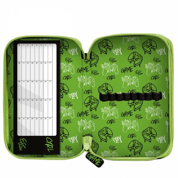 GAMEPAD PIÓRNIK SZKOLNY 2-KOMOROWY GAMER GAMING DO PODSTAWÓWKI GRA GRY PASO