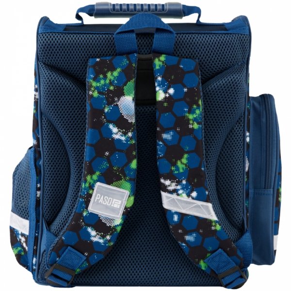 KOMPLET 5w1 PIŁKARSKI TORNISTER SZKOLNY CHŁOPIĘCY DO KLAS 1-4 PIŁKA NOŻNA