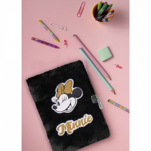 MYSZKA MINNIE MINI PLUSZOWY PAMIĘTNIK DLA DZIEWCZYNKI WŁOCHACZ na KLUCZYK