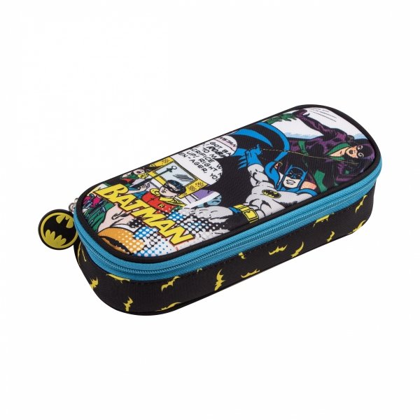 Piórnik Batman Szkolny Saszetka Marvel z Klapką Etui Nietoperz [111208]