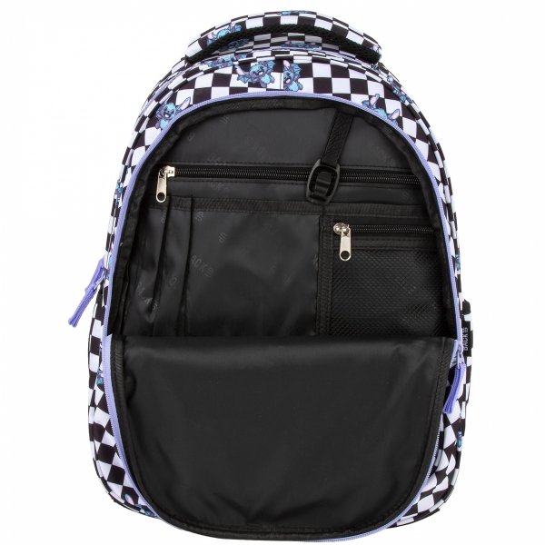 PLECAK BACKUP SZKOLNY MŁODZIEŻOWY 3 kom. SZACHOWNICA FUZZ KOMPLET 5elem.