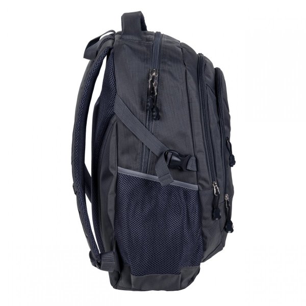 Big Plecak Młodzieżowy Męski Turystyczny Szary Szkolny [22-30060GR]