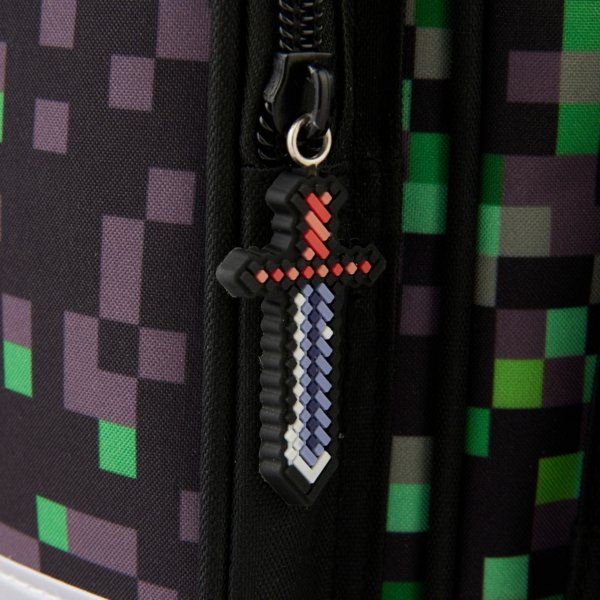 ZESTAW 3w1 TORNISTER SZKOLNY GAMING GAMER DLA CHŁOPAKÓW PODSTAWÓWKI PIKSELE