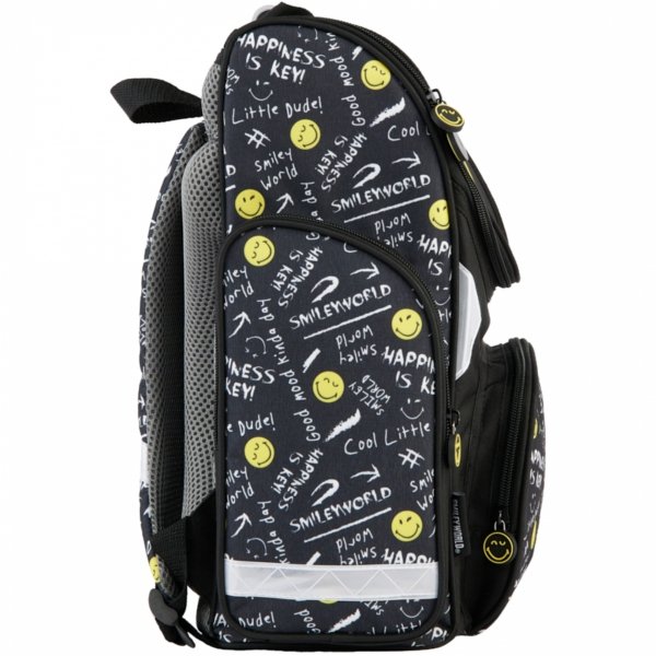 SMILLEY TORNISTER SZKOLNY DO KLAS 1-4 DO PODSTAWÓWKI BUŹKI EMOTKI EMITIKONY