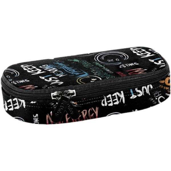 SMILEY ENERGY PIÓRNIK ETUI SZKOLNY USZTYWNIANY MŁODZIEŻOWY BEUNIQ