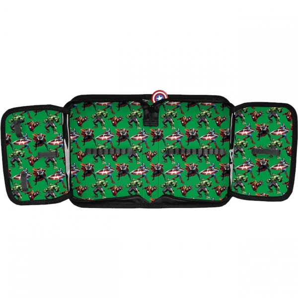 Piórnik Avengers Szkolny Otwierany Rozkładany Thor Hulk [AV23DD-P001BW]