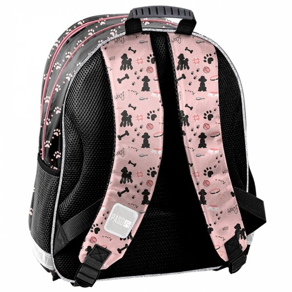 PLECAK SZKOLNY Z PIESKIEM DLA DZIEWCZYNY DO 1 KLASY PODSTAWÓWKI PIESEK DOG