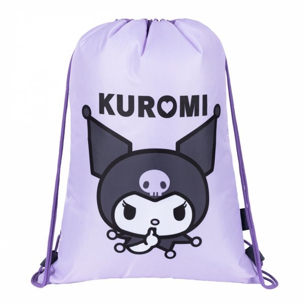 KUROMI VIOLET PLECAK KOMPLET 5 ele MAJEWSKI DLA DZIEWCZYNY 4-komorowy