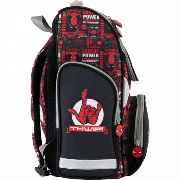 KOMPLET 5w1 TORNISTER SPIDER-MAN SZKOLNY MARVEL DLA CHŁOPAKÓW DO 1 KLASY