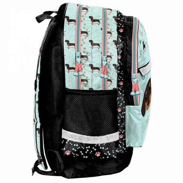 PLECAK PIESEK SZKOLNY POJEMNY DO 1-3 KLASY PODSTAWÓWKI DLA DZIEWCZYNKI PIES