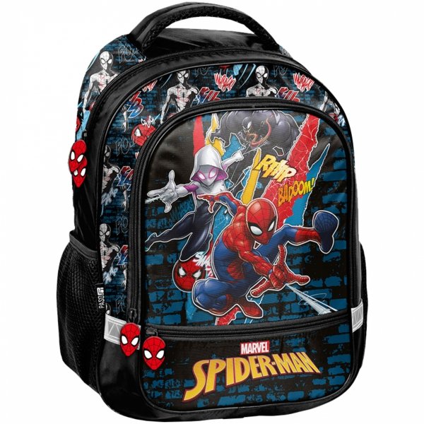 SPIDER-MAN Plecak Szkolny do Podstawówki MARVEL do 1 klasy Podstawówki dla Chłopaka