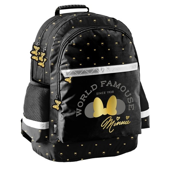 MYSZKA MINNIE PLECAK DISNEY SZKOLNY DO 1-4 KLAS PODSTAWÓWKI KOMPLET 3w1