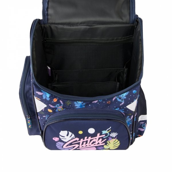 STITCH TORNISTER KOMPLET 6w1 DLA DZIEWCZYNEK DO PODSTAWÓWKI DO 1 KLASY