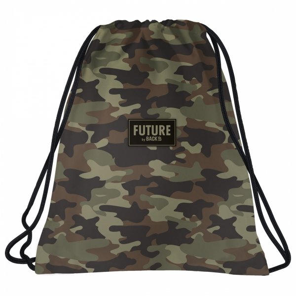 BACKUP PLECAK MORO ZESTAW 5 ele. SZKOLNY MŁODZIEŻOWY KAMUFLAŻ WOJSKOWY