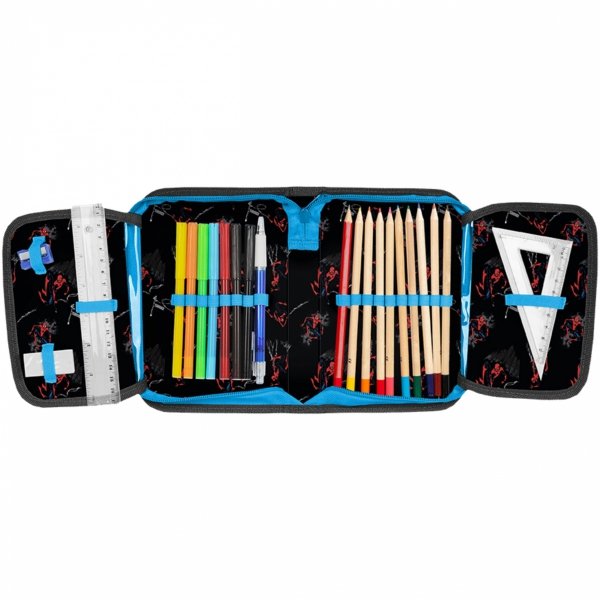 KOMPLET 5w1 TORNISTER SPIDER-MAN SZKOLNY MARVEL DLA CHŁOPAKÓW DO 1 KLASY