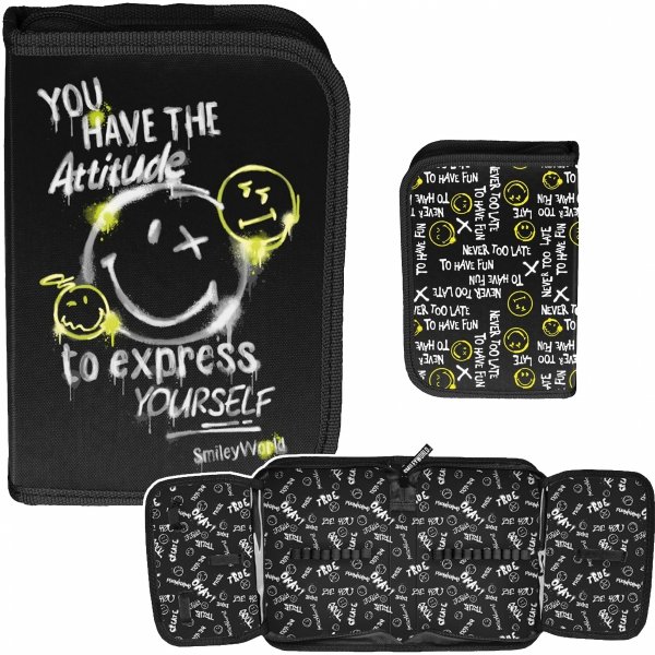 SMILEY PIÓRNIK SZKOLNY DO PODSTAWÓWKI EMOTIKONY DO 1 KLASY PODSTAWÓWKI PASO