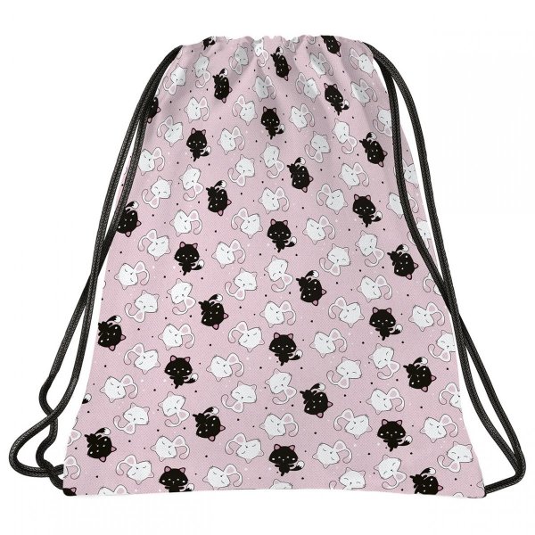 Kotki Worek na Obuwie Buty Kapcie Szkolny BackUP Kot [WOB3A35]