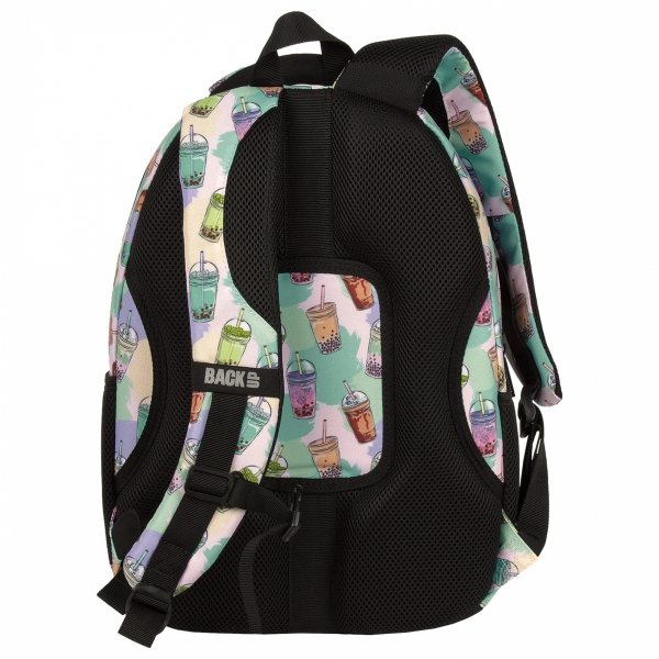 PLECAK BACKUP SZKOLNY MŁODZIEŻOWY BUBBLE TEA ZESTAW 5w1 DLA DZIEWCZYNY