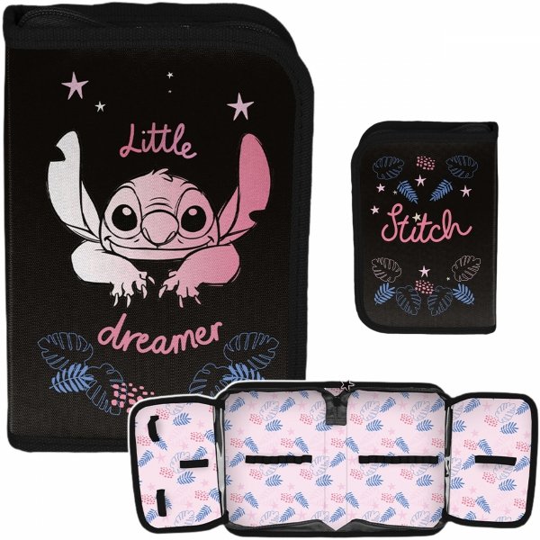 PIÓRNIK SZKOLNY STICH DO PODSTAWÓWKI DLA DZIEWCZYNKI DO 1 KLASY LILO STITCH
