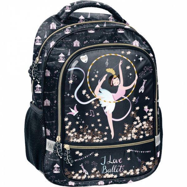 Plecak Szkolny Baletnicza w Zestawie do Szkoły Podstawowej [PP23BN-260]