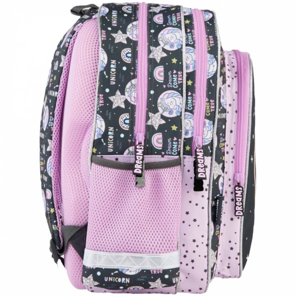 Plecak Szkolny Jednorożec dla Dziewczynek do klas 1-3 Podstawówki Paso