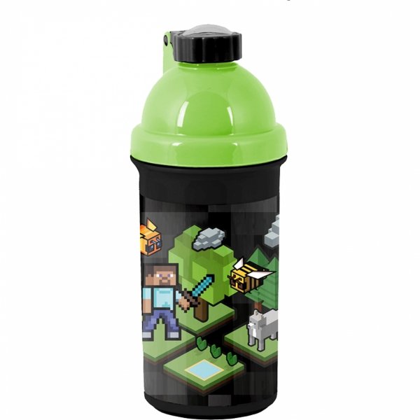 Minecraft Bidon Śniadaniówka Gra Gamer Zestaw Gaming Piksele dla Chłopaka