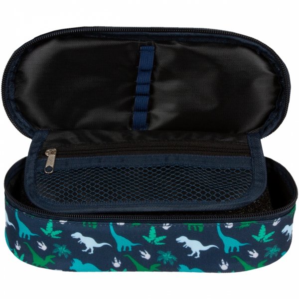 PLECAK DLA CHŁOPAKA DO SZKOŁY PODSTAWOWEJ DO KLAS 1-4 DINOZAURY ZESTAW 5ele