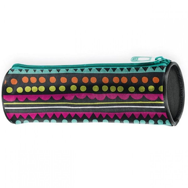 Piórnik Tuba Szkolny dla Dziewczyny Zygzaki [18-003YO]