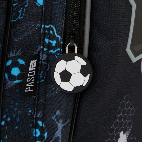 ZESTAW 3w1 FOOTBALL PLECAK SZKOLNY DO KLAS 1-3 PODSTAWÓWKI PASO PIŁKA NOŻNA