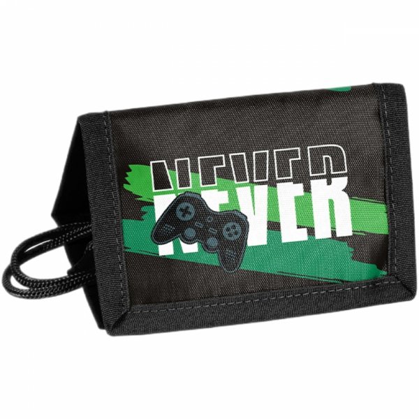 GAMEPAD PORTFEL DZIECIĘCY SZKOLNY PASO PORTFELIK GAMING GAMER DLA CHŁOPAKA