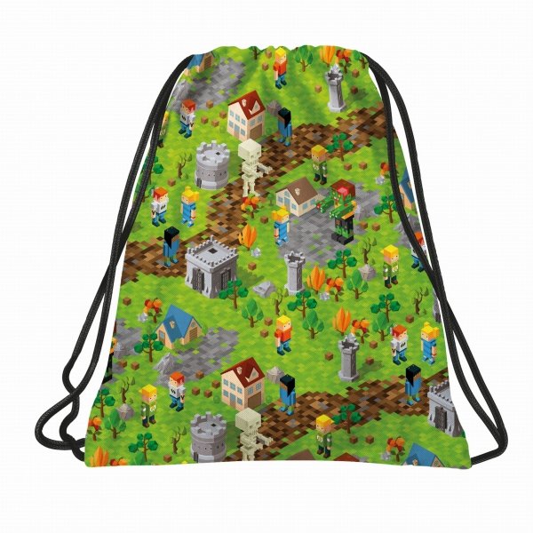 GAMING MINECRAFT PLECAK CHŁOPIĘCY BACKUP DO PODSTAWÓWKI ZESTAW 5w1 GAMER