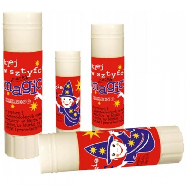 Klej Magic w Sztyfcie 10g Bezbarwny Mocny [00094]