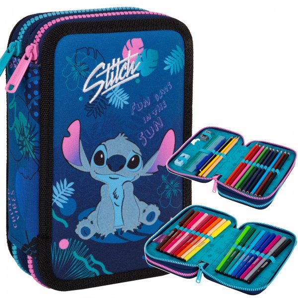 STITCH PIÓRNIK CP COOLPACK Z WYPOSAŻENIEM SZKOLNY 2-KOM MŁODZIEŻOWY PATIO
