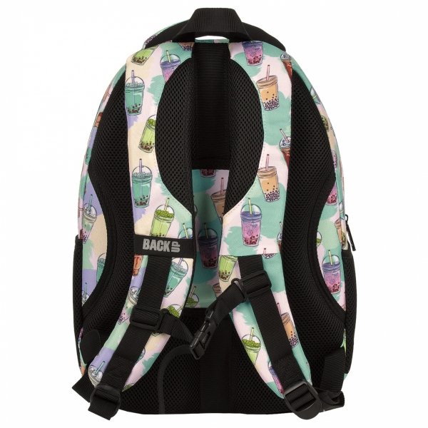 BACKUP PLECAK SZKOLNY MŁODZIEŻOWY BUBBLE TEA ZESTAW 5w1 DLA DZIEWCZYNY