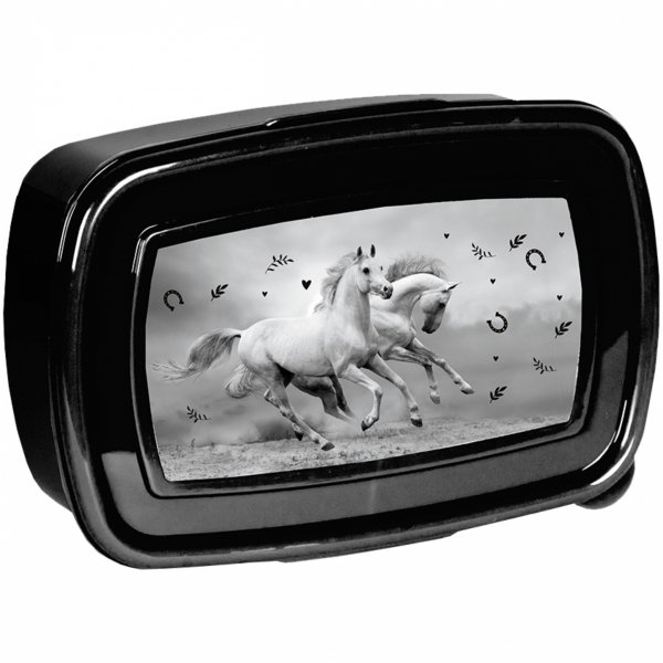 KONIE PLECAK SZKOLNY DLA DZIEWCZYNY ZESTAW 5w1 Z KONIEM HORSE PASO