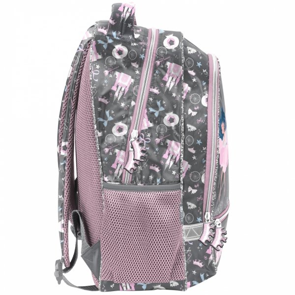 PLECAK SZKOLNY DO PODSTAWÓWKI BALETNICA PASO ZESTAW 3w1 DLA DZIEWCZYNEK