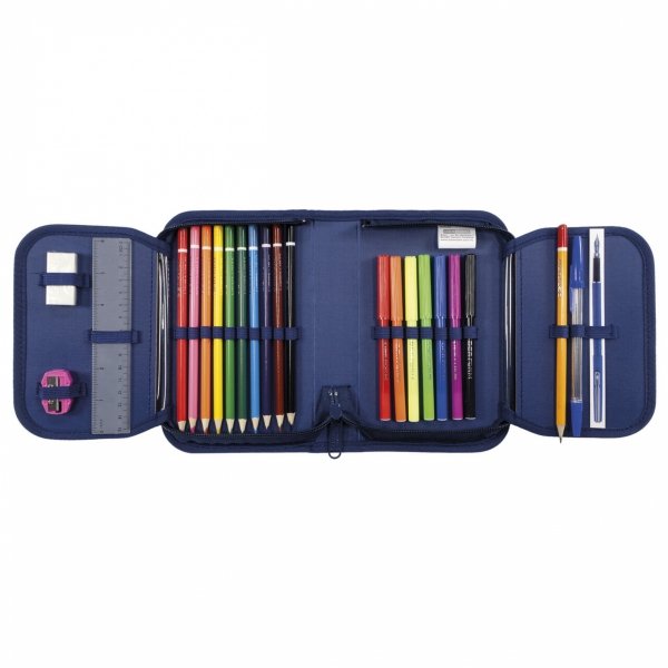 Kolorowy Dziewczęcy Plecak Szkolny Backup Zestaw [PLB5X29]