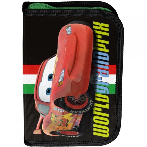 Wyposażony Szkolny Piórnik Cars Auta dla Chłopaków Zygzak [DC22CH-P001]