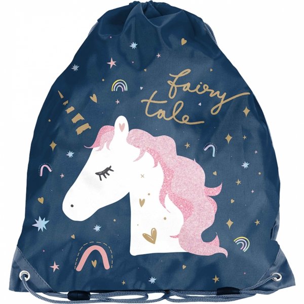 Duży Zestaw 5el Unicorn Plecak Szkolny Tornister dla Uczennic [PP23JN-565]