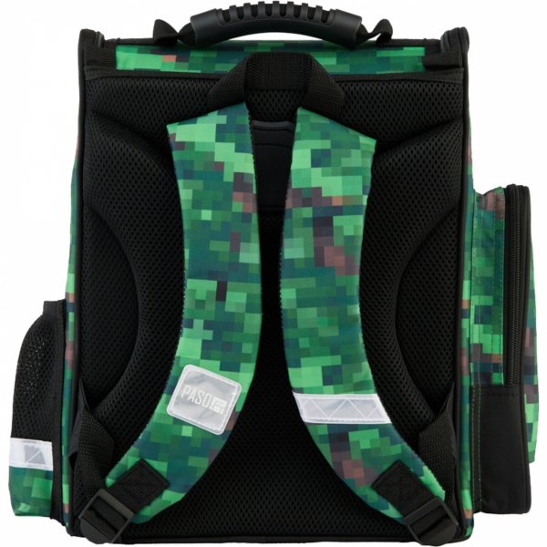 PIKSELE TORNISTER MINECRAFT SZKOLNY GAMING GRY DLA CHŁOPAKÓW DO KLAS 1-4