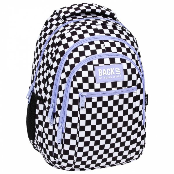 SZACHOWNICA PLECAK ZESTAW 4w1 MŁODZIEŻOWY BACKUP SZKOLNY KRATKA