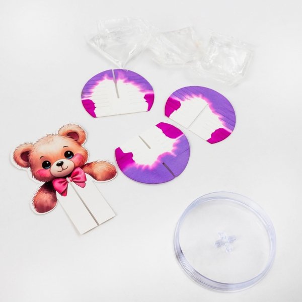 MIŚ MAGICZNY KRYSTALICZNY ROSNĄCE KRYSZTAŁY ZESTAW KREATYWNY KIDEA DERFORM