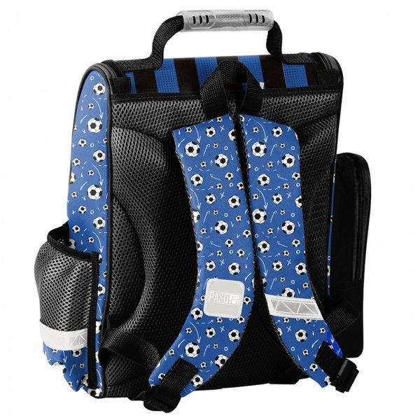 TORNISTER  ZESTAW 5w1 PIŁKARSKI SZKOLNY DLA CHŁOPAKA DO 1 KLASY PIŁKA NOŻNA