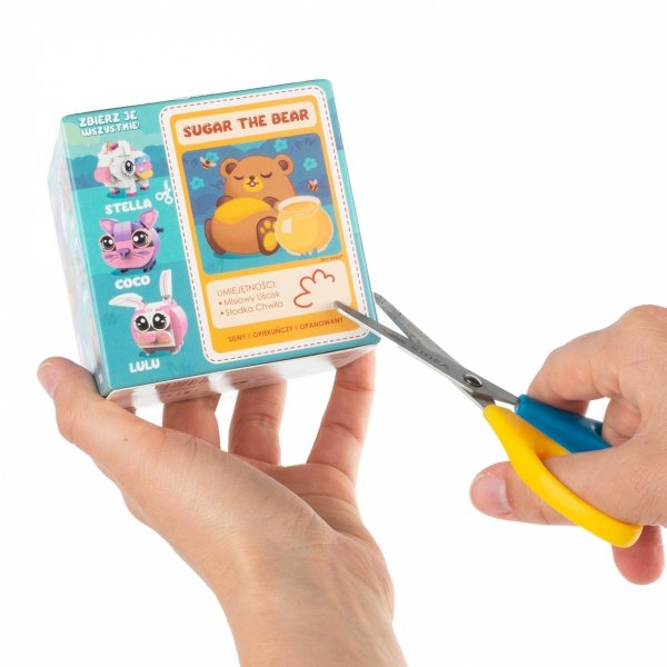 SNAPETS KLOCKI KONSTRUKCYJNE BRĄZOWY MIŚ KIDEA DERFORM