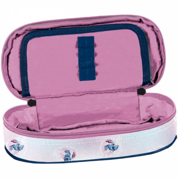 STICH PIÓRNIK SZKOLNY DLA DZIEWCZYNY OTWIERANY Z KLAPKĄ LILO i STITCH PASO