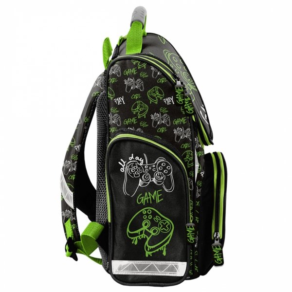 TORNISTER GAMEPAD GRA SZKOLNY GAMING GRY CHŁOPIĘCY DO KLAS 1-4 ZESTAW 3ele